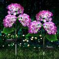 Hydrangea Solar Garden Flower Lights(SET OF TWO)